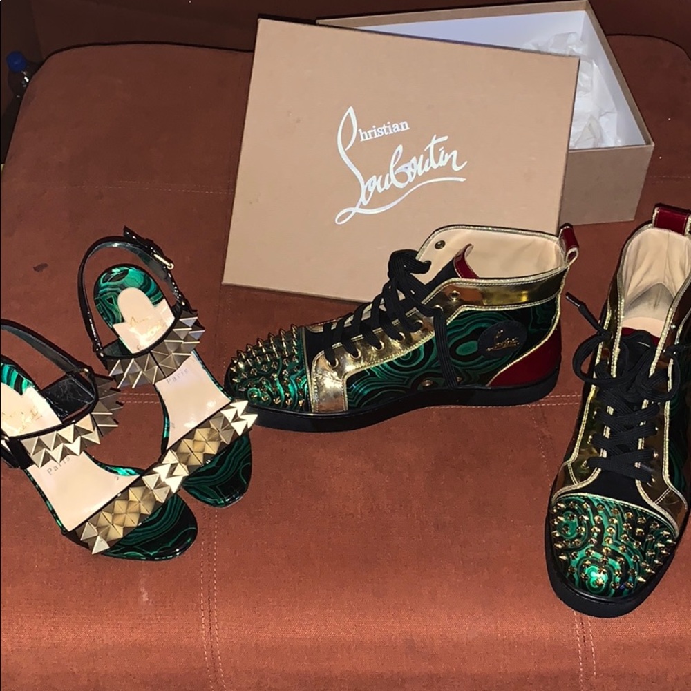 Red bottoms His and hers